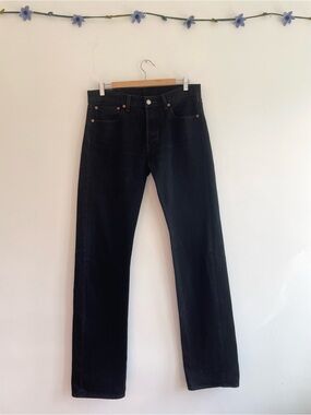 Levi's Black Straight-Leg Men's Jeans